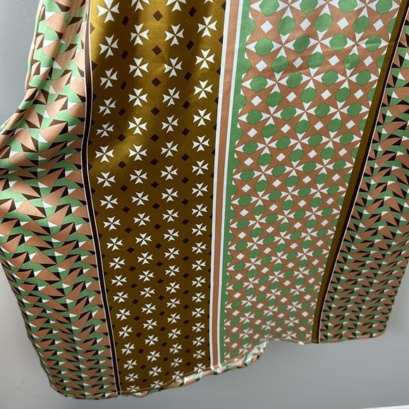 House of Harlow 1960 Geometric Print Midi Dress Size M - Picture 4 of 16